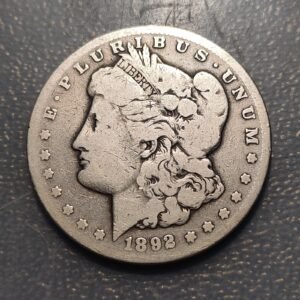 ESTADOS UNIDOS UNITED STATES EEUU USA MORGAN DOLLAR 1892 CC RARA