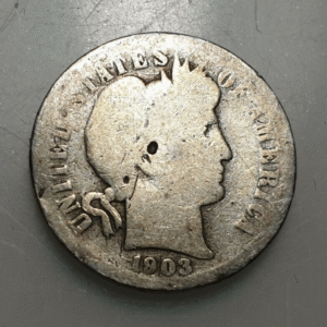 ESTADOS UNIDOS EEUU UNITED STATES USA 1 DIME 1903 BC