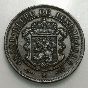 LUXEMBURGO LUXEMBOURG 2 1/2 CENTIMES 1901 EBC
