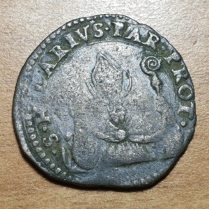 ITALIA PARMA RANUCCIO II FARNESE 10 SOLDI S/F SAN ILARIO BC+ 22-23mm 2,76g