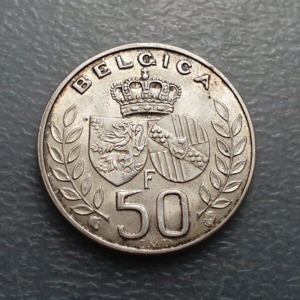 BELGICA BELGIUM 5 FRANCS 1960 EBC+/SC-