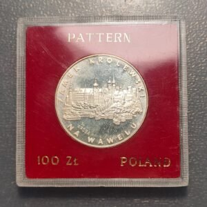 POLONIA POLAND 100 ZLOTYCH 1977 CASTILLO WAWEL CRACOVIA PRUEBA PATTERN PR 309