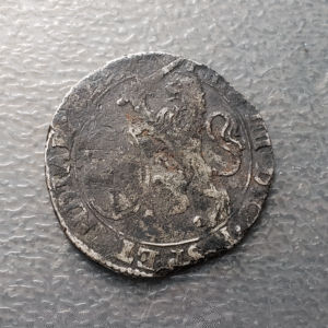 IMPERIO ESPAÑOL PAISES BAJOS AMBERES FELIPE IV SCHELLING ESCALIN 1624 BC+/MBC-
