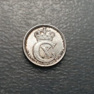 DINAMARCA DENMARK CHRISTIAN X 10 ORE 1919 HCN-GJ SC UNC