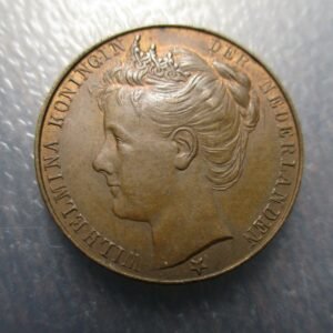 PAISES BAJOS HOLANDA NETHERLANDS MEDALLA PROCLAMACION WILHELMINA 1898 CORONATION