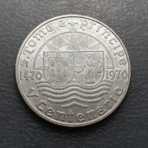 SANTO TOME Y PRINCIPE SAINT THOMAS & PRINCE PORTUGAL 50 ESCUDOS 1970 SC UNC