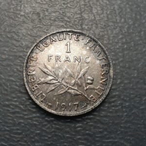 FRANCIA FRANCE 1 FRANC 1 FRANCO 1917 EBC/EBC+ PATINA BONITA