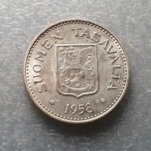 FINLANDIA FINLAND 200 MARKKAA 1958 EBC+