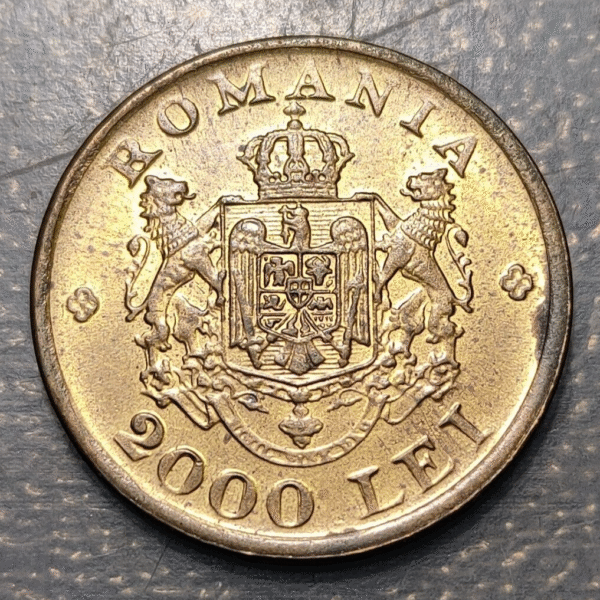 RUMANIA ROMANIA 2000 LEI 1946 SC- - Imagen 2