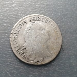 ALEMANIA GERMANY PRUSIA PRUSSIA 1/3 TALER 1/3 THALER 1770 B BC
