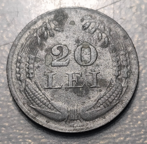 RUMANIA ROMANIA 20 LEI 1944 KM 62 EBC - Imagen 2