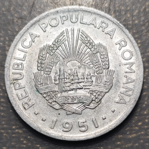 RUMANIA ROMANIA 20 LEI 1951 MBC+/EBC-