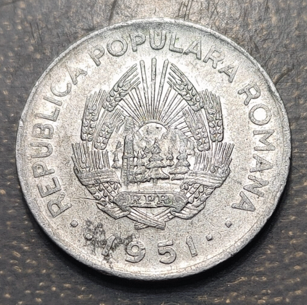 RUMANIA ROMANIA 20 LEI 1951 MBC/MBC+