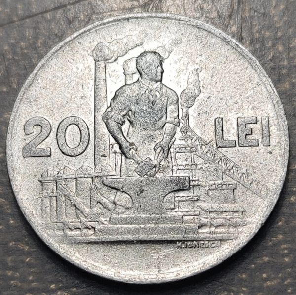 RUMANIA ROMANIA 20 LEI 1951 MBC/MBC+ - Imagen 2
