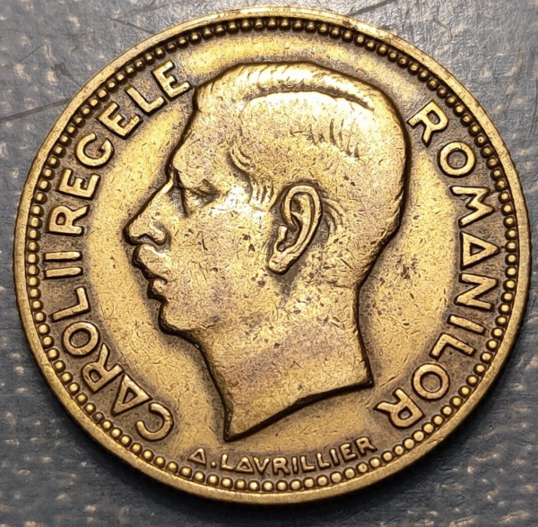 RUMANIA ROMANIA CAROL II 20 LEI 1930