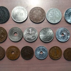 LOTE 16 MONEDAS ASIA
