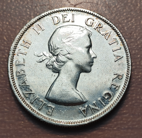CANADA ELIZABETH II 1 DOLLAR 1953 CANOA EBC-/EBC - Imagen 2