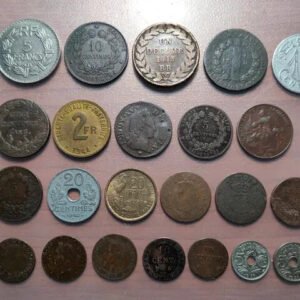 LOTE 23 MONEDAS FRANCIA FRANCE