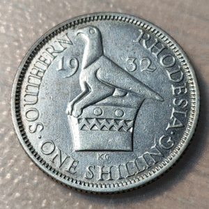 SOUTH RHODESIA RODESIA DEL SUR SHILLING 1932 MBC