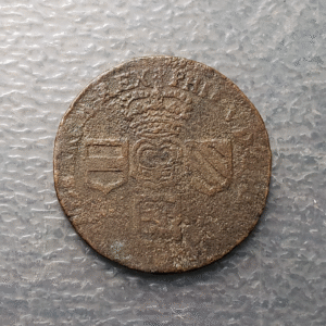 IMPERIO ESPAÑOL PAISES BAJOS NAMUR FELIPE V 1 OORD 1 LIARD 1709-10  FECHA NO VIS
