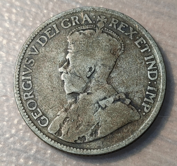 CANADA GEORGE V 25 CENTS 1930 - Imagen 2