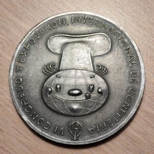 ESPAÑA MADRID MEDALLA CONGRESO EXPOSICION INTERNACIONAL DE CONFITERIA