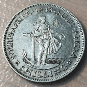 SUDAFRICA SOUTH AFRICA GEORGE VI SHILLING 1943 MBC