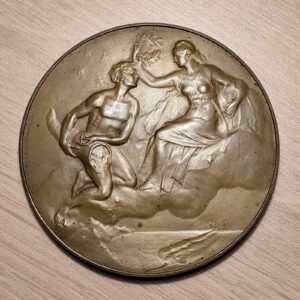 ARGENTINA MEDALLA BANCO PROVINCIA DE BUENOS AIRES CENTENARIO FUNDACION 1822-1922