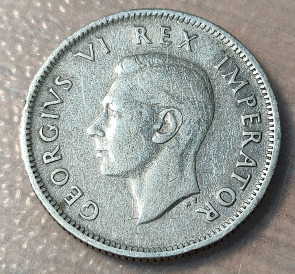 SUDAFRICA SOUTH AFRICA SHILLING 1941 MBC - Imagen 2