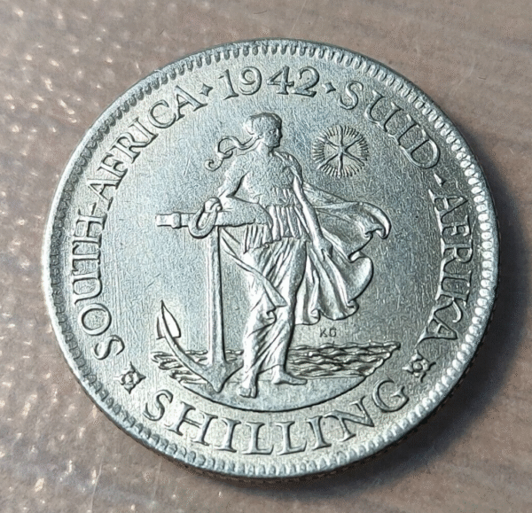 SUDAFRICA SOUTH AFRICA SHILLING 1942 MBC