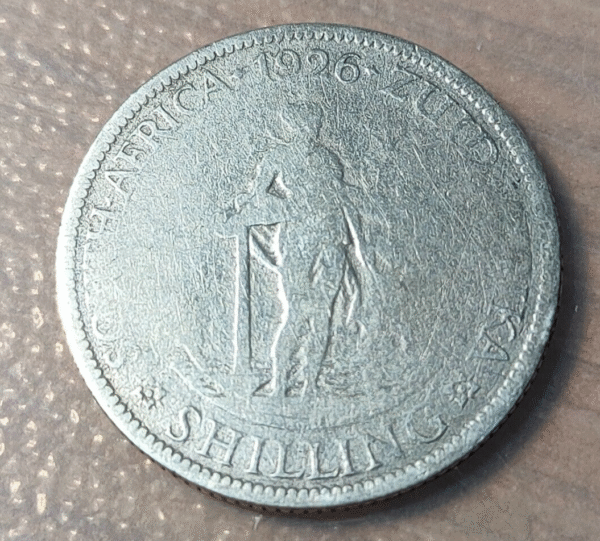 SUDAFRICA SOUTH AFRICA SHILLING 1926 KM 17.2 SCARCE