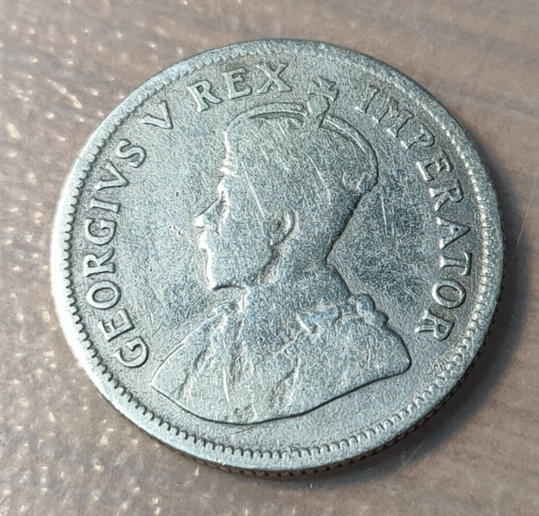 SUDAFRICA SOUTH AFRICA SHILLING 1926 KM 17.2 SCARCE - Imagen 2