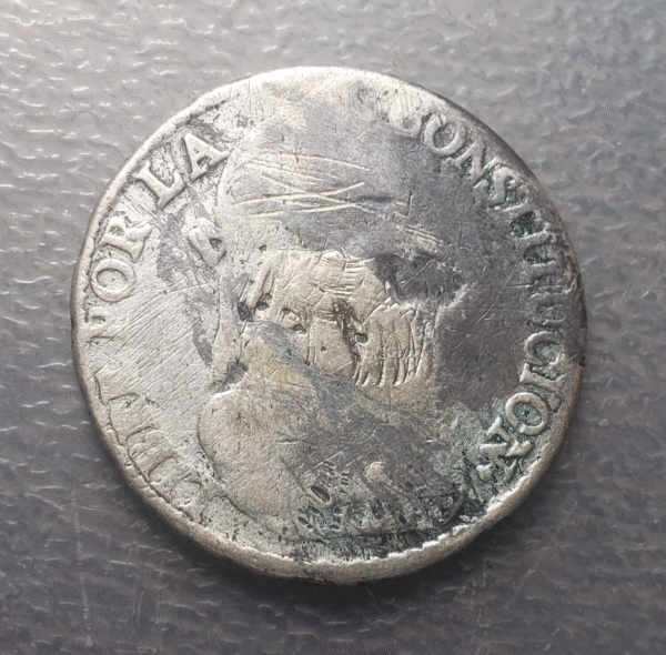 BOLIVIA 4 SOLES 1830 JL EX MOUNT. - Imagen 2