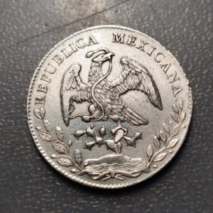 MEXICO GUANAJUATO 8 REALES 1894 Go RS