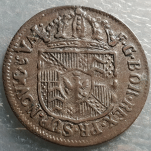 SUIZA SWITZERLAND NEUCHATEL WILHELM II DE PRUSIA 1/2 BATZEN 1792 MBC