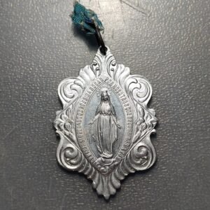 MEDALLA RELIGIOSA GRANDE INMACULADA CONCEPCION ANAGRAMA MARIANO Y Sdo CORAZON