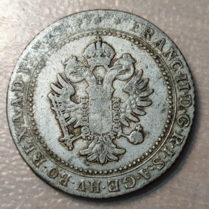 ITALIA VENEZIA VENECIA 1 1/2 LIRA VENETA 1802 A MBC+