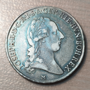 ITALIA MILAN 1/2 KRONENTHALER 1/2 CROCIONE 1790 M PATINA BONITA MBC+