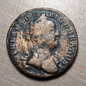 AUSTRIA BOHEMIA MARIA THERESA 1 KREUZER 1762 P PRAGA PRAGUE