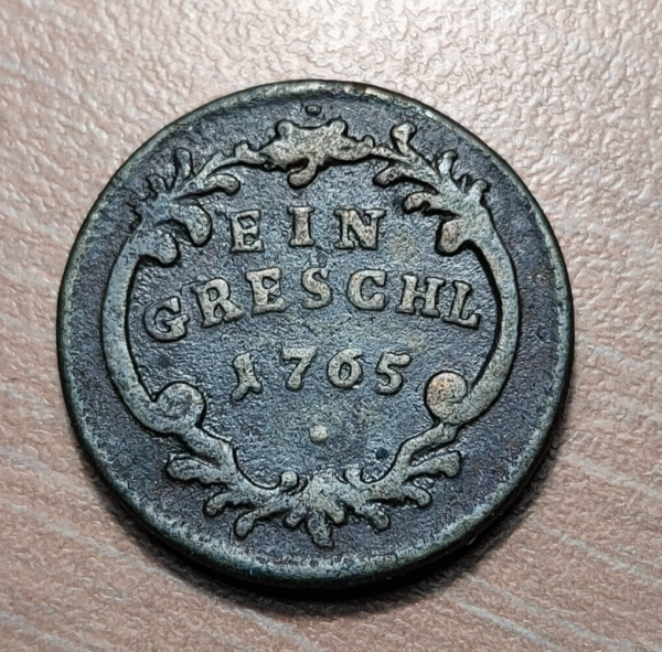 AUSTRIA BOHEMIA MARIA THERESA 1 GRÖSHL 1 GRESHL 1765 - Imagen 2