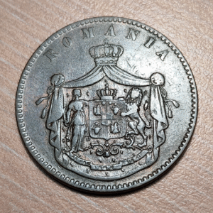 RUMANIA ROMANIA 10 BANI 1867 MBC