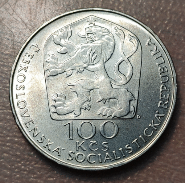 CHECOSLOVAQUIA CZECHOSLOVAKIA 100 KORUN 100 CORONAS 1977 VACLAV HOLLAR SC UNC - Imagen 2