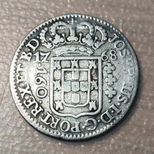 BRASIL BRAZIL JOSE I 160 REIS 1768 LISBOA