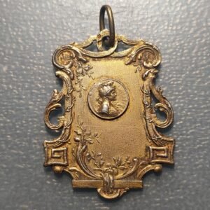 MEDALLA FRANCIA GALLIA 37x28mm 9,78g