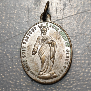 MEDALLA RELIGIOSA FRANCIA Nª Sª DEL SAGRADO CORAZON SAGRADO CORAZON DE JESUS