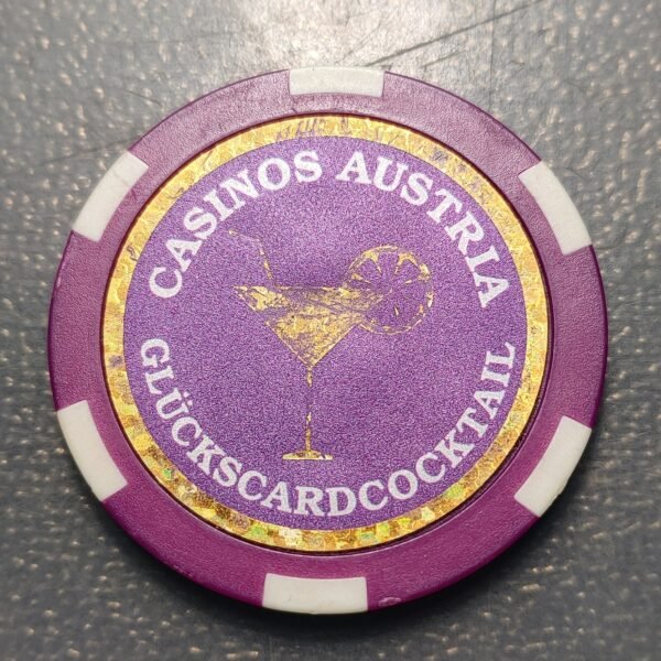 AUSTRIA CASINO TOKEN CHIP GOOD FOR A COCKTAIL