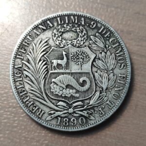 PERU LIMA 1 SOL 1890 TF MBC