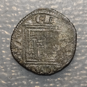 ESPAÑA ALFONSO X OBOLO S/F (1252-1284) SIN MARCA DE CECA