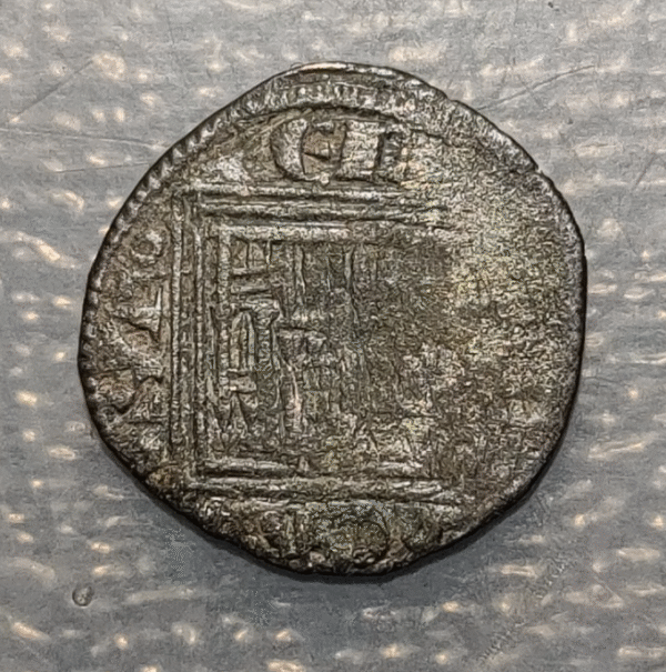 ESPAÑA ALFONSO X OBOLO S/F (1252-1284) SIN MARCA DE CECA