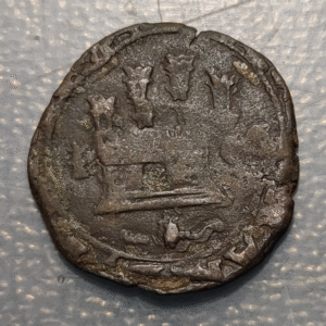 ESPAÑA CUENCA REYES CATOLICOS 2 MARAVEDIS S/F (1474-1504)